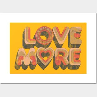 Vintage Love More Magic Posters and Art